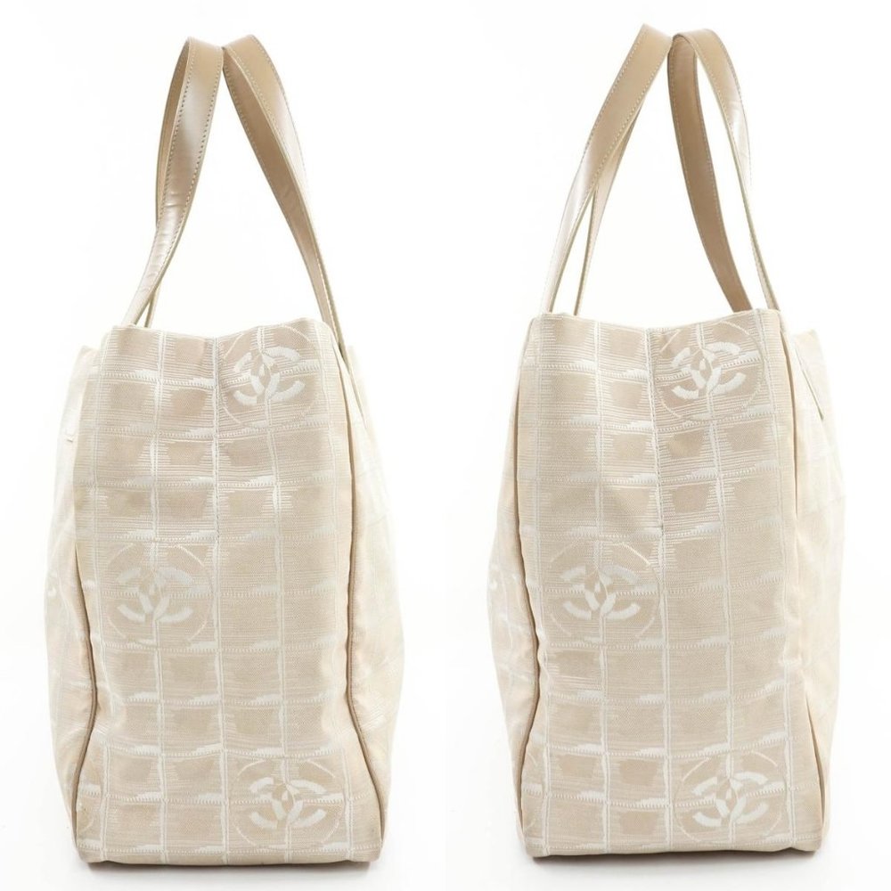 Auth Chanel Travel Line Tote Bag Nylon #26990C12 - Picture 14 of 14
